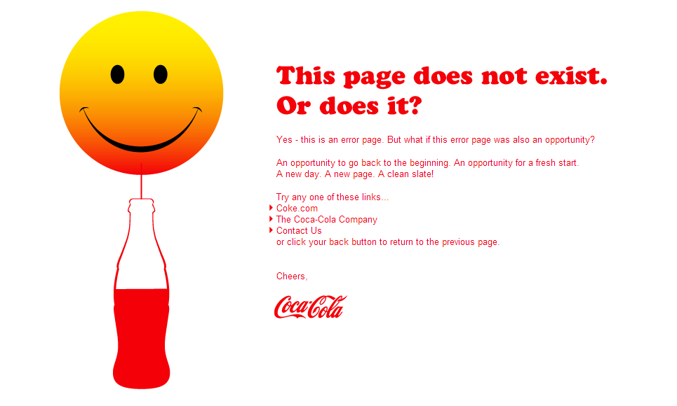 Coca-Cola-404-page 404 error page 404 error  