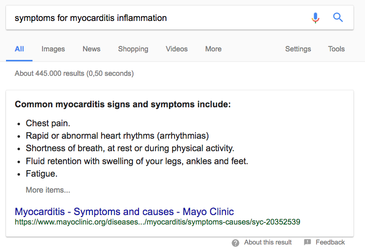heart-disease Featured Snippets  