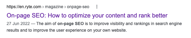 On-page-SEO-snippet  